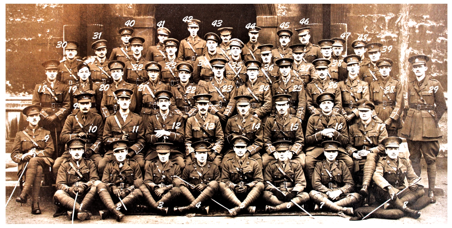 Course 10, Officer Training Course December 1915 – January 1916. William No. 7